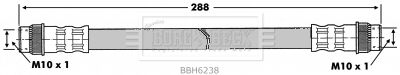 BORG & BECK Тормозной шланг BBH6238